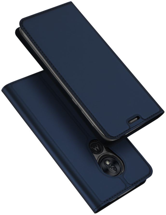 Dux Ducis Premium Book Case Motorola Moto G7 Power Hoesje Blauw afbeelding 2