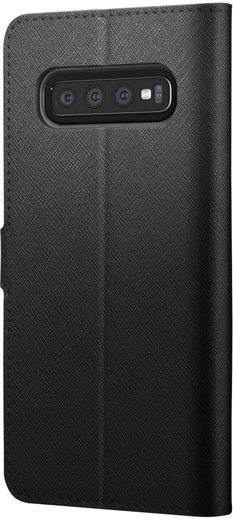 Spigen La Manon Wallet Book Case Samsung Galaxy S10 Zwart afbeelding 3