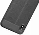 Samsung Galaxy A10 Hoesje Leren Textuur TPU Zwart afbeelding 7