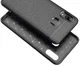 Samsung Galaxy A40 Litchi Hoesje TPU Met Leren Textuur Zwart afbeelding 8