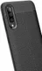 Samsung Galaxy A70 Hoesje met Leren Textuur TPU Hoesje Blauw afbeelding 11