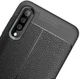 Samsung Galaxy A50 Hoesje TPU Leer Design Zwart afbeelding 12