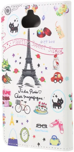 Sony Xperia 10 Portemonnee Hoesje Print Eiffel Tower afbeelding 3