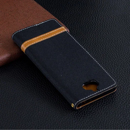 Sony Xperia 10 Jeans Portemonnee Hoesje Zwart afbeelding 10