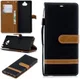 Sony Xperia 10 Jeans Portemonnee Hoesje Zwart afbeelding 3