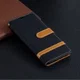 Sony Xperia 10 Jeans Portemonnee Hoesje Zwart afbeelding 9