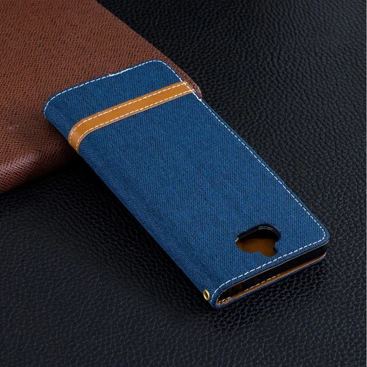 Sony Xperia 10 Jeans Portemonnee Hoesje Blauw afbeelding 5