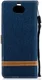 Sony Xperia 10 Jeans Portemonnee Hoesje Blauw afbeelding 6