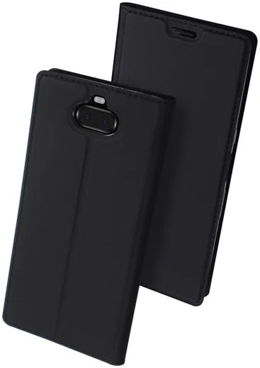 Dux Ducis Skin Pro Series Flip Hoesje Sony Xperia 10 Plus Zwart afbeelding 2