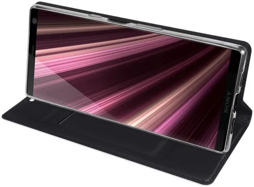 Dux Ducis Skin Pro Series Flip Hoesje Sony Xperia 10 Plus Zwart afbeelding 6