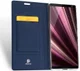 Dux Ducis Skin Pro Series Flip Hoesje Sony Xperia 10 Plus Blauw afbeelding 2