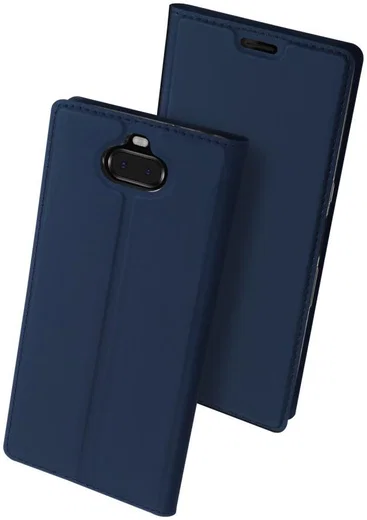 Dux Ducis Skin Pro Series Flip Hoesje Sony Xperia 10 Plus Blauw afbeelding 4