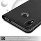 Xiaomi Redmi Note 7 Luxe Portemonnee Hoesje Zwart afbeelding 5