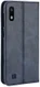 Samsung Galaxy A10 Portemonnee Vintage Hoesje Blauw afbeelding 7