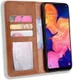 Samsung Galaxy A10 Portemonnee Vintage Hoesje Bruin afbeelding 1