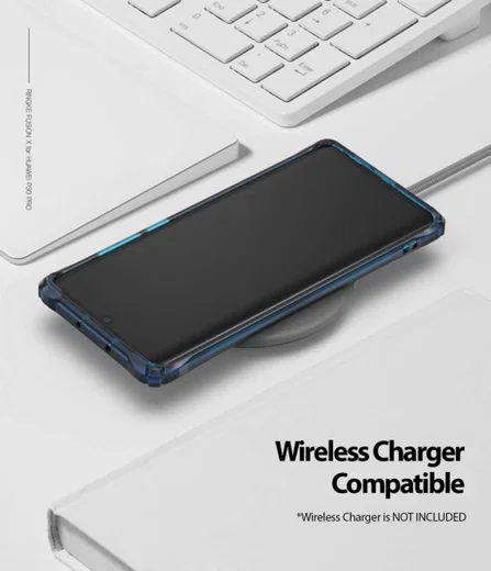 Ringke Fusion X Huawei P30 Pro Hoesje Blauw afbeelding 8