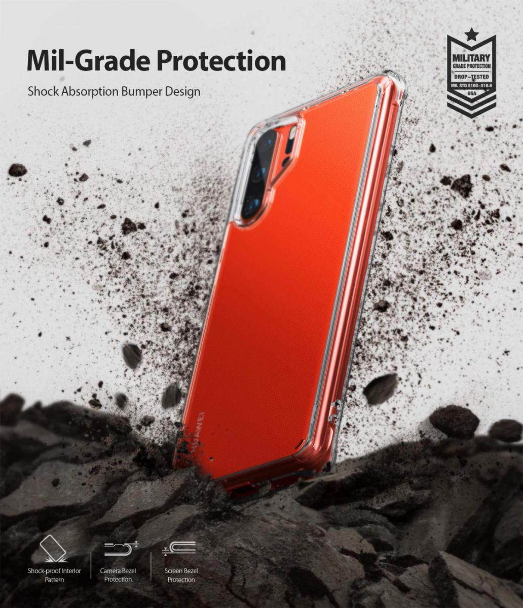 Ringke Fusion Huawei P30 Pro Hoesje Transparant afbeelding 12