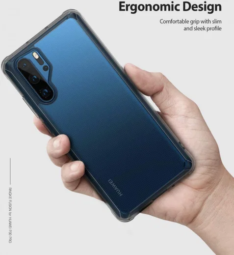Ringke Fusion Huawei P30 Pro Hoesje Zwart afbeelding 7