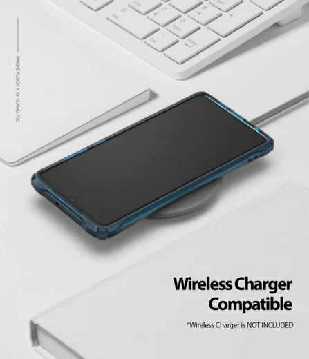 Ringke Fusion X Huawei P30 Hoesje Blauw afbeelding 8