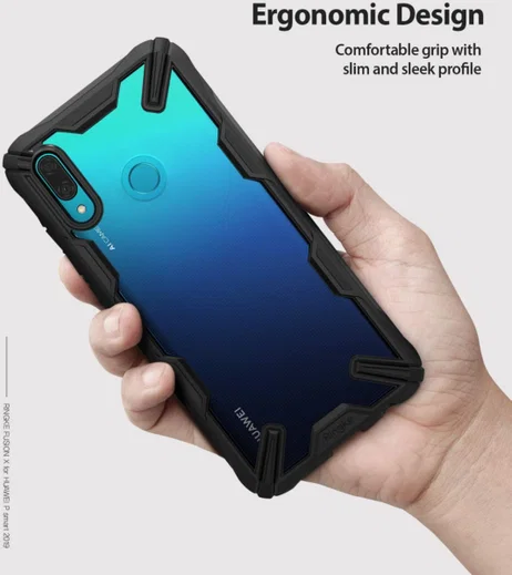 Ringke Fusion X Huawei P Smart 2019 Hoesje Zwart afbeelding 5