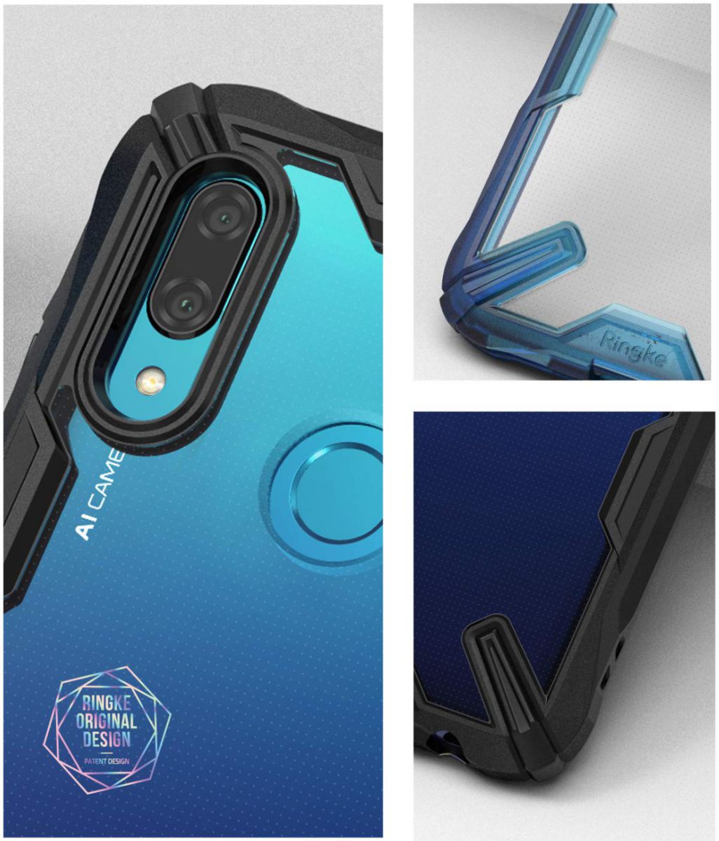 Ringke Fusion X Huawei P Smart 2019 Hoesje Zwart afbeelding 7