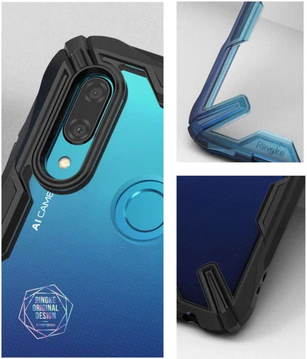 Ringke Fusion X Huawei P Smart 2019 Hoesje Zwart afbeelding 7