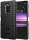 Sony Xperia 1 Anti-Shock TPU Hybride Hoesje Zwart afbeelding 1