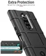 Sony Xperia 1 Anti-Shock TPU Hybride Hoesje Zwart afbeelding 4