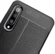 Xiaomi Mi 9 Hoesje met Leren Textuur Zwart afbeelding 7