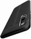 Xiaomi Mi 9 Hoesje met Leren Textuur Zwart afbeelding 11
