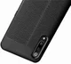 Xiaomi Mi 9 Hoesje met Leren Textuur Zwart afbeelding 12