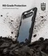 Ringke Fusion X Samsung Galaxy S10 Hoesje Hexagon Zwart afbeelding 2