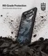 Ringke Fusion X Samsung Galaxy S10 Plus Hoesje Camo Zwart afbeelding 2