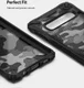Ringke Fusion X Samsung Galaxy S10 Plus Hoesje Camo Zwart afbeelding 6