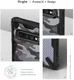 Ringke Fusion X Samsung Galaxy S10 Plus Hoesje Camo Zwart afbeelding 8