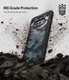 Ringke Fusion X Samsung Galaxy S10E Hoesje Camo Zwart afbeelding 2