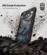 Ringke Fusion X Samsung Galaxy S10E Hoesje Camo Blauw afbeelding 2