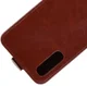 Samsung Galaxy A50 Hoesje Verticale Flipcase Bruin afbeelding 4