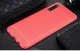 Samsung Galaxy A50 Hoesje Geborsteld TPU Rood afbeelding 2