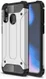 Samsung Galaxy A40 Hoesje Shock Proof Hybride Back Cover Zilver afbeelding 1