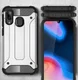 Samsung Galaxy A40 Hoesje Shock Proof Hybride Back Cover Rood afbeelding 7