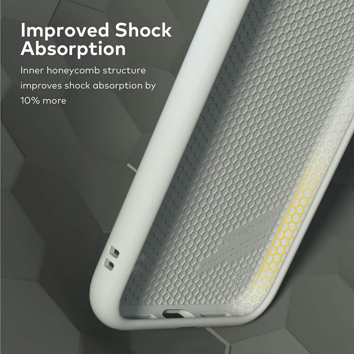 RhinoShield SolidSuit iPhone 7 / 8 /SE 2020/2022 Hoesje Classic Grijs afbeelding 7