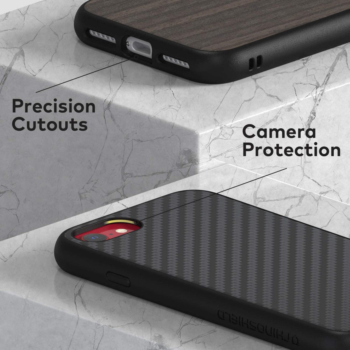 RhinoShield SolidSuit iPhone 7 / 8 /SE 2020/2022 Hoesje Classic Grijs afbeelding 9