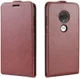 Motorola Moto G7 / G7 Plus Verticale Flipcase Bruin afbeelding 2
