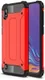 Samsung Galaxy A10 Hoesje Shock Proof Hybride Back Cover Rood afbeelding 1