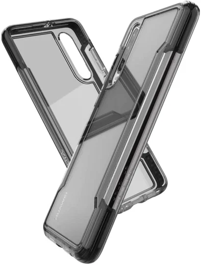 Raptic Clear Huawei P30 Hoesje Transparant/Zwart afbeelding 1