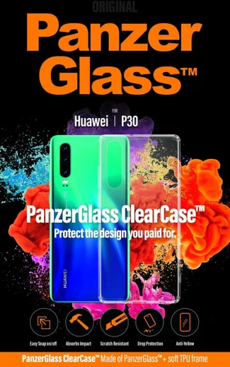 Panzerglass Huawei P30 ClearCase Transparant Hoesje afbeelding 1