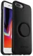 Otter + Pop Symmetry Series iPhone 7 Plus / 8 Plus Hoesje Zwart afbeelding 2