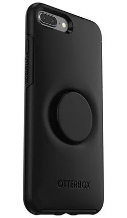 Otter + Pop Symmetry Series iPhone 7 Plus / 8 Plus Hoesje Zwart afbeelding 8