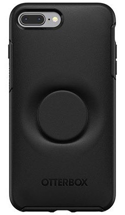 Otter + Pop Symmetry Series iPhone 7 Plus / 8 Plus Hoesje Zwart afbeelding 9